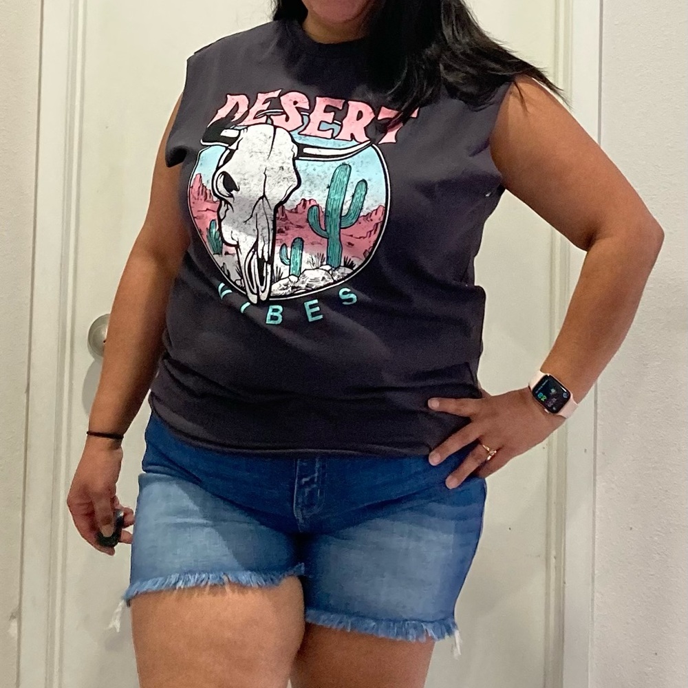 Jade by Jane Desert Vibes Top in Cement